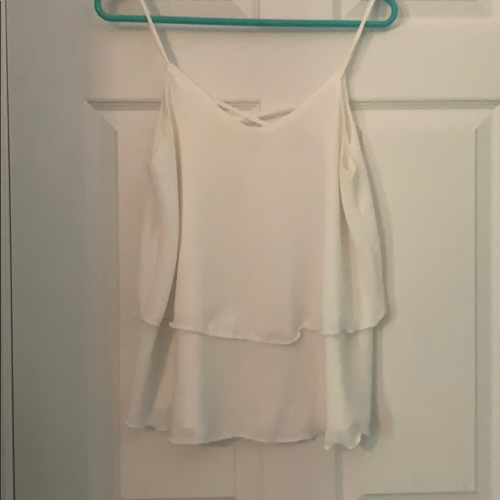 White tank top